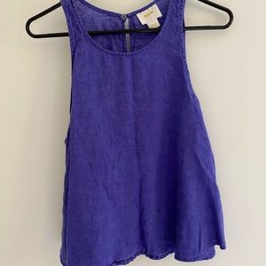 Anthropologie Maeve Crop Tank